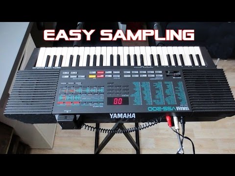 Easy Sampling - YAMAHA VSS-200 Toy Sampler (1988)
