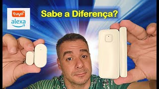 Diferença dos Sensores de Portas ou Janelas ZIGBEE e Wi-Fi para Casa Inteligente