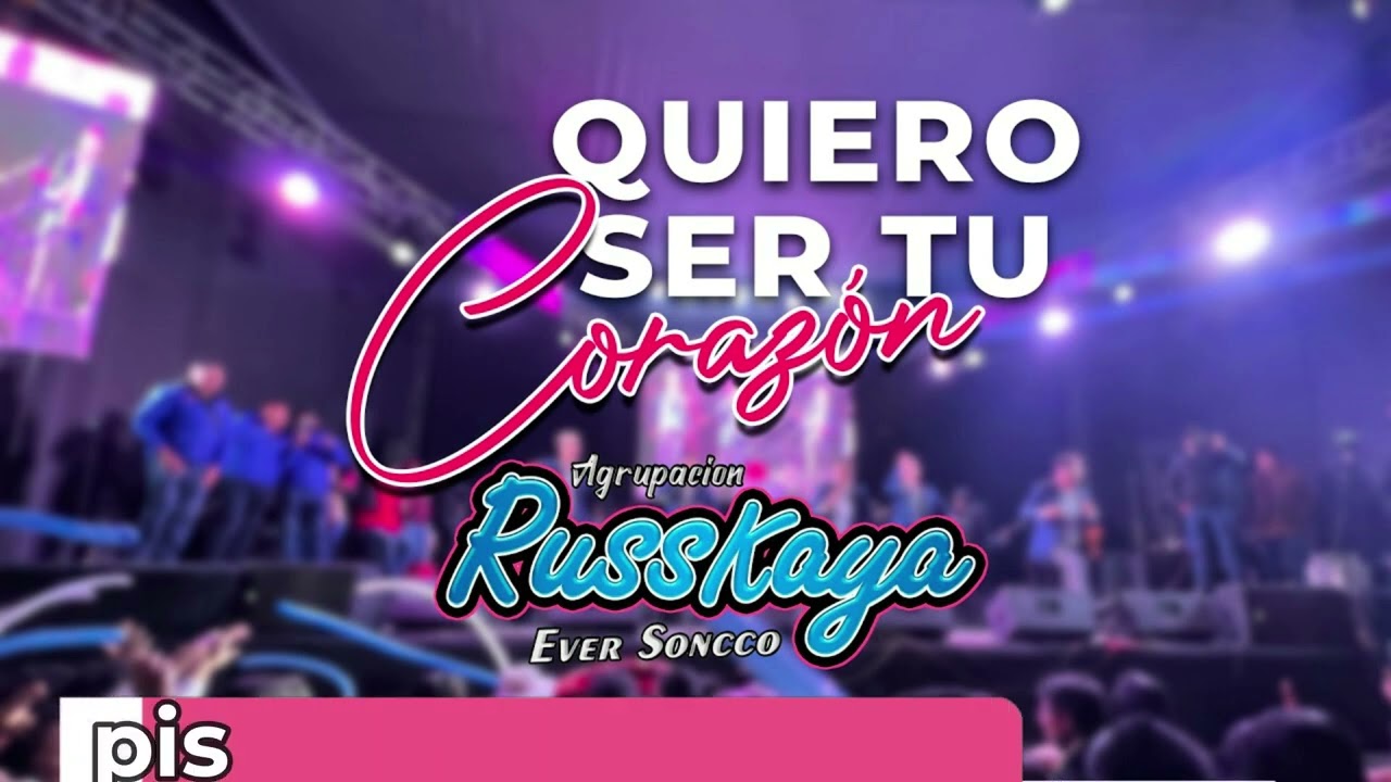 ♪ Agrupación Russkaya - Quiero Ser Tu Corazón 💙PISTA SIN TECLADO