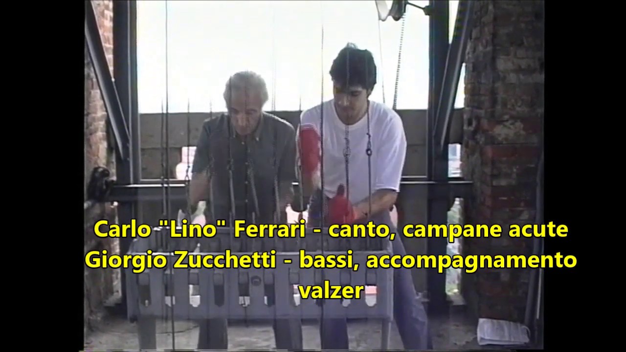 Osio Sotto (BG) 21 luglio 1991. Carlo Ferrari, Giorgio Zucchetti. Dieci campane suonate d'allegrezza
