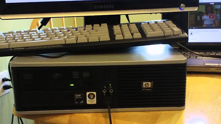 HP dc5850 Desktop Computer...Reviving a Real War Horse