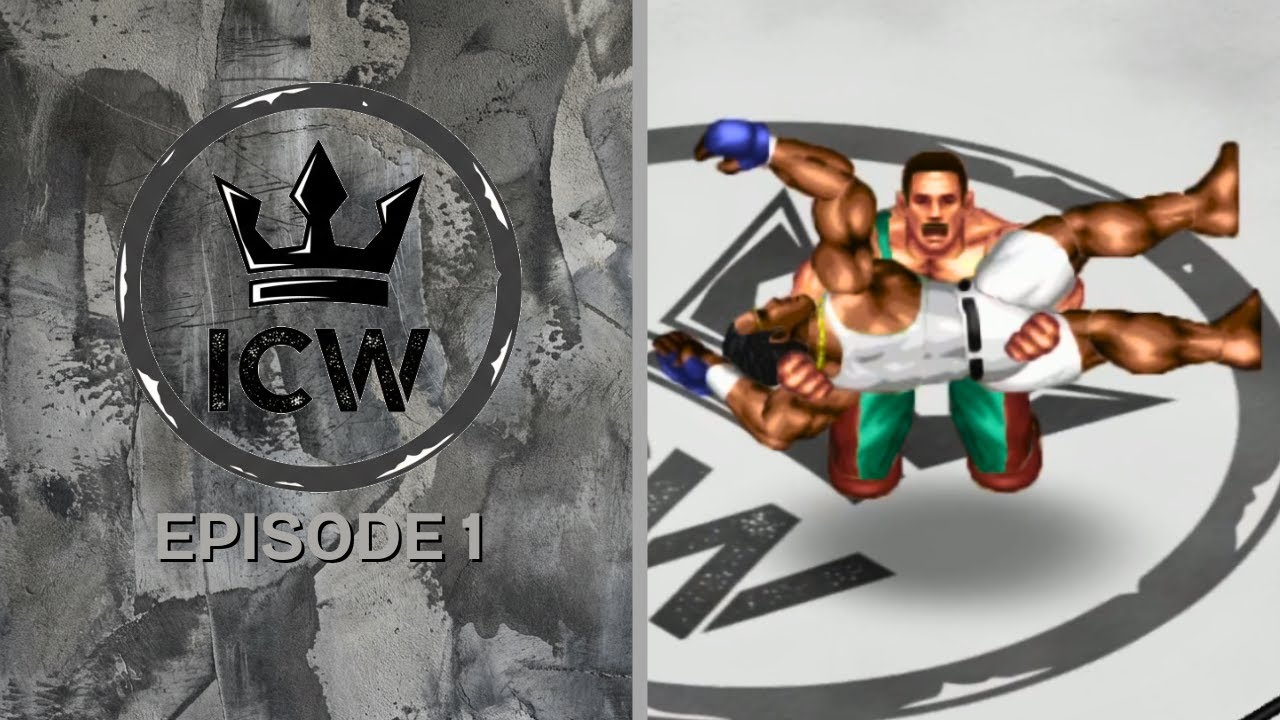 Iron Crown Wrestling Episode 1 | A Fire Pro Wrestling World CAW Wrestling Show