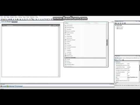 Visual Basic Tutorials: Web Browser