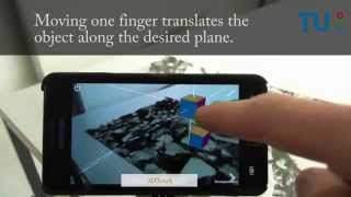 3DTouch & HOMER-S: Intuitive Manipulation for One-Handed Handheld AR