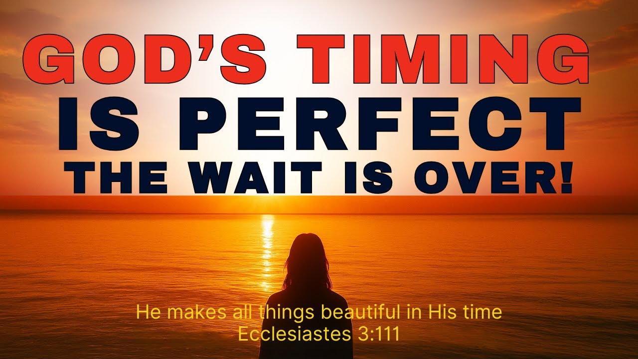 TRUST GOD’S TIMING | God Is In Control - Inspirational & Motivational Video