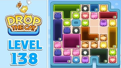 Drop The Cat Level 138 Walkthrough Solution
