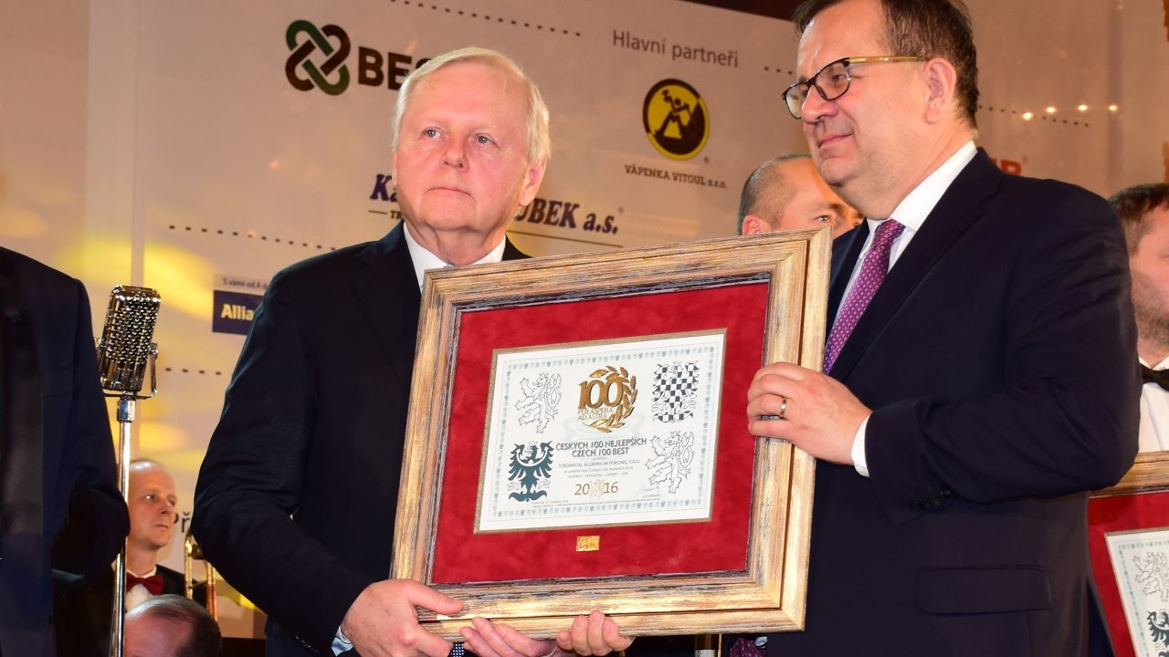 STROJMETAL ALUMINIUM FORGING, s.r.o. – ČESKÝCH 100 NEJLEPŠÍCH 2016