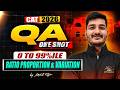 CAT 2026 One Shot 0 to 99%ile | QA Ratio &amp; Proportion | MBA Pathshala