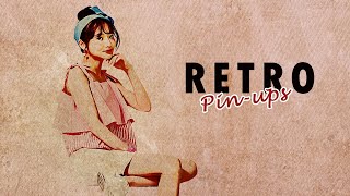 Photoshop Tutorial : How To Create a Retro Pin-Up   in Photoshop2020