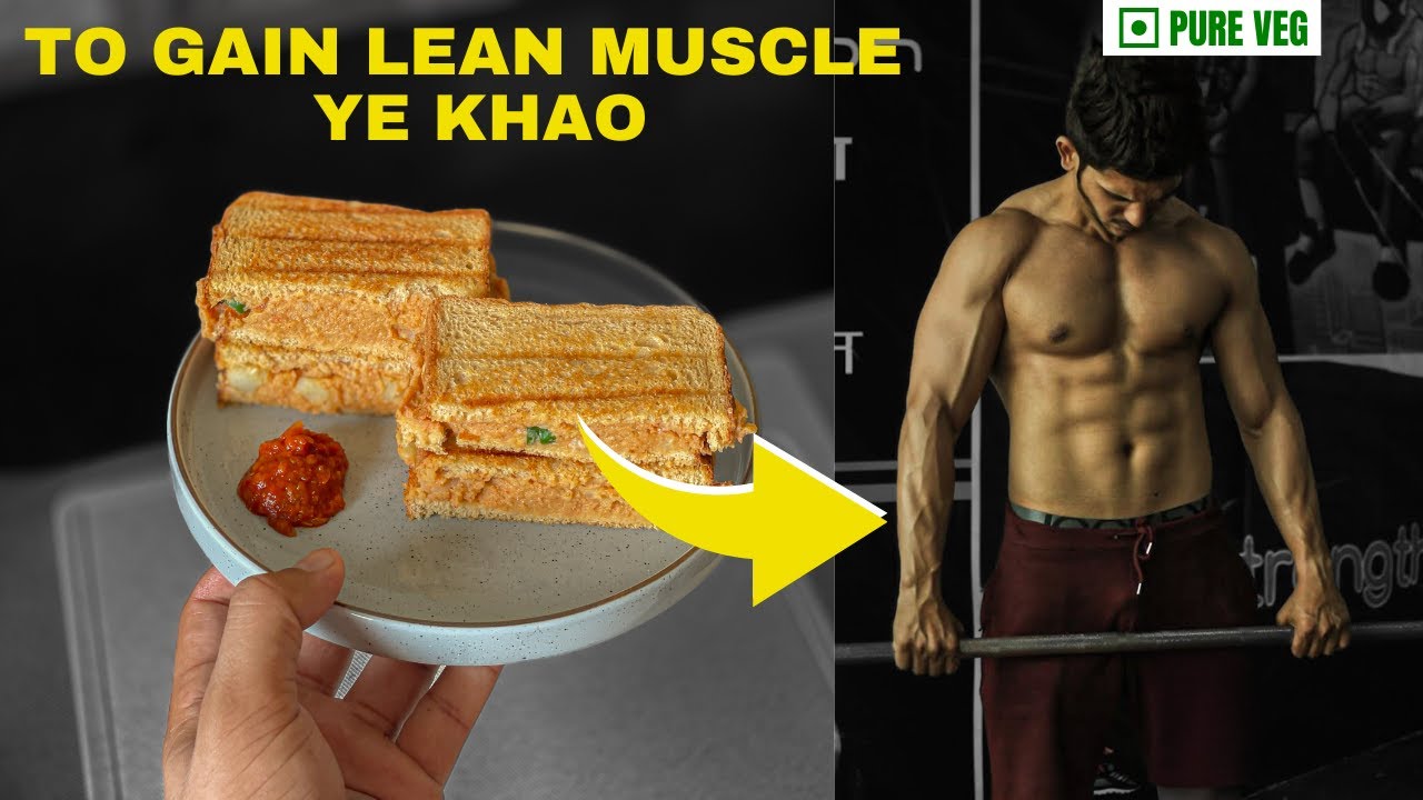 PURE VEG RECIPE TO GAIN MUSCLE Pure Veg High Protein Recipe Soya