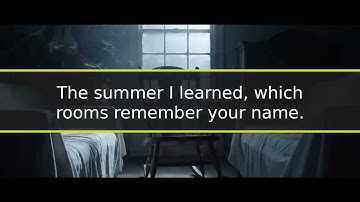 The Summer I Learned Which Rooms Remembered Your Name