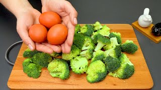 You will love broccoli if you cook it like this! Delicious recipe for broccoli with eggs!