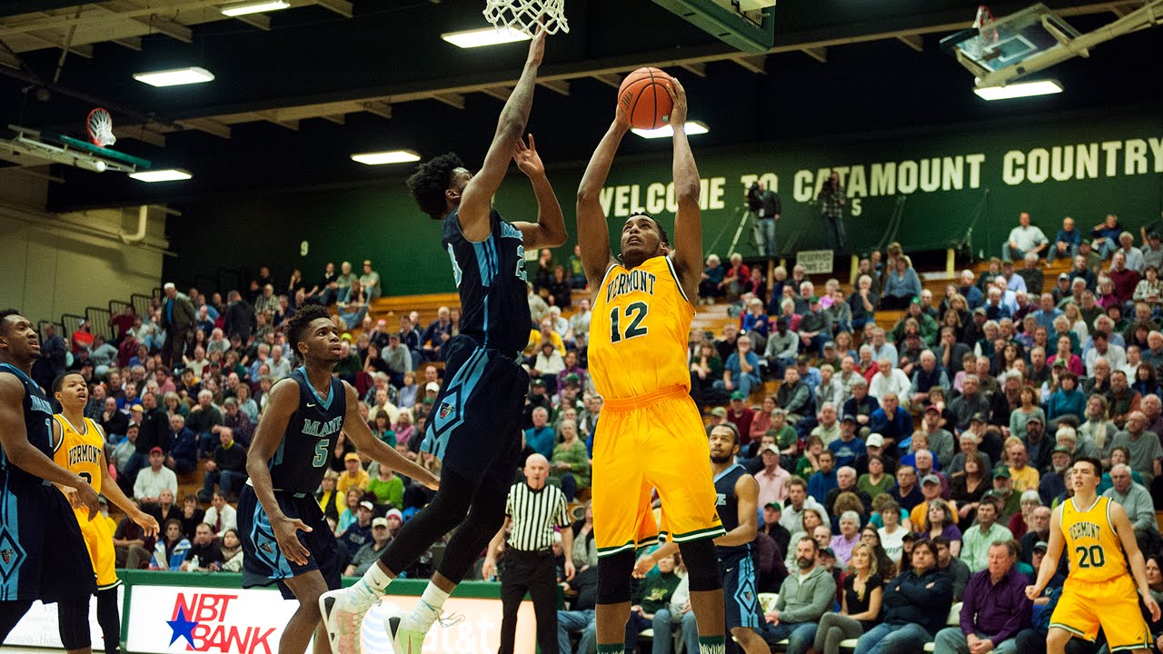 Men's Basketball Vermont vs. Maine (2/3/16) YouTube