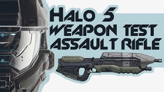 Assault Rifle, Halo 5 Weapon Test Profile
