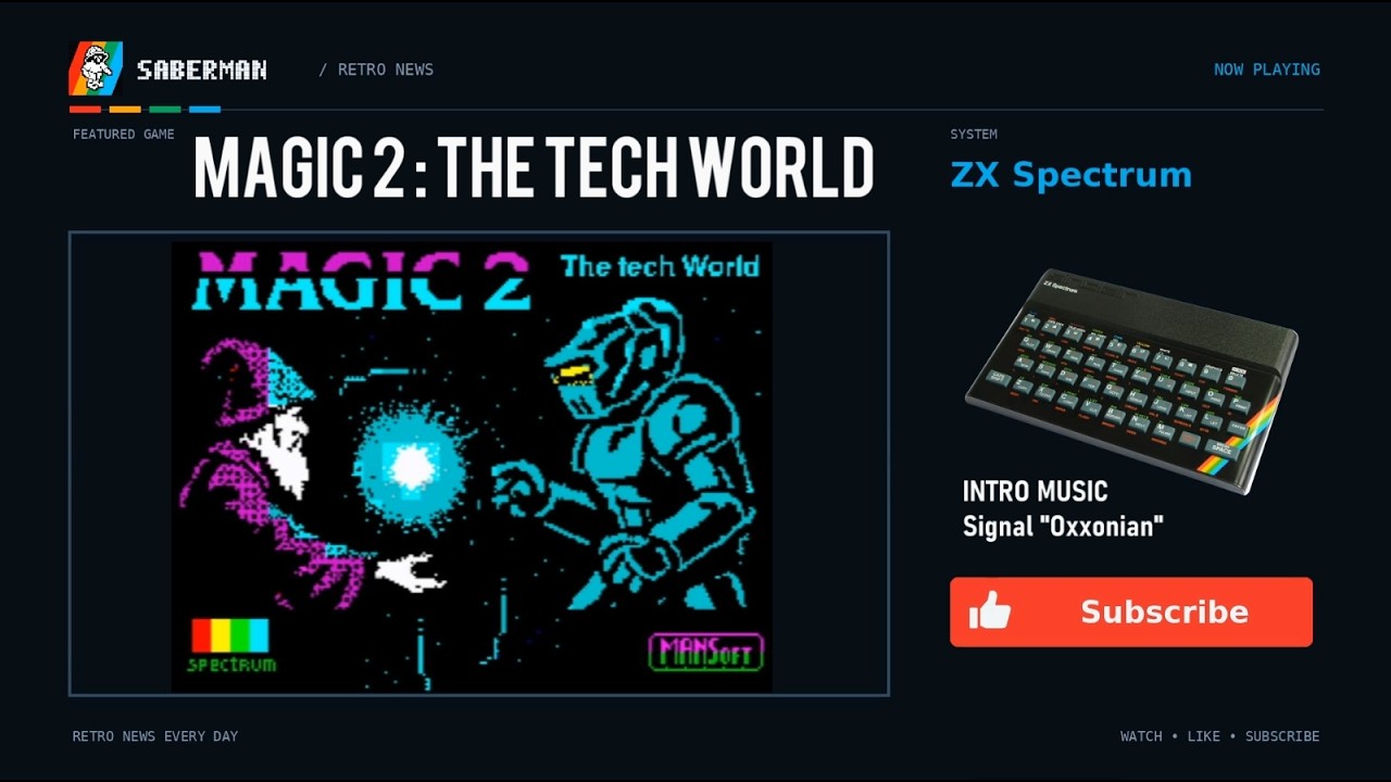 ZX Spectrum -=MAGIC 2: The tech world=- - YouTube