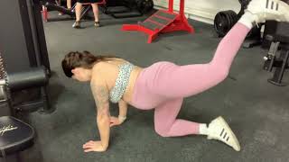 Ante Natal Exercise| Beginner’s| Donkey Kicks