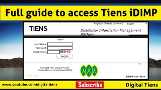 How to access Tiens idimp - Digital Tiens screenshot 3