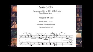 【Score Sync/ACG Etude】Sincerely violet evergarden