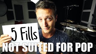 5 Fills NOT suited for Pop - Daily Drum Lesson