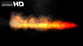 🔥 FIRE INTRO EFFECT | special effects | smoke intro | By (David Rogala Animation)
