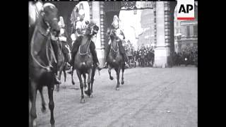 THE WEDDING OF PRINCESS MARY - NO SOUND