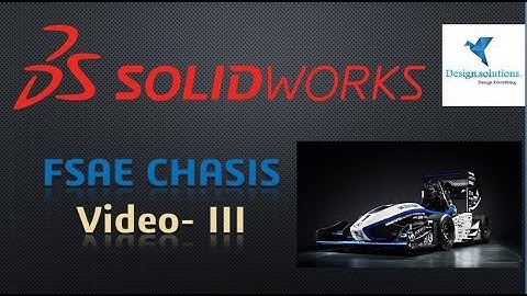 FSAE chassis  - Video III