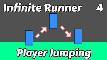 Unity 2D: Make Your Player JUMP! Infinite Runner EP 4
