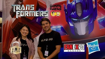 Talking Transformers with Hasbro at Fan Expo Canada 2019