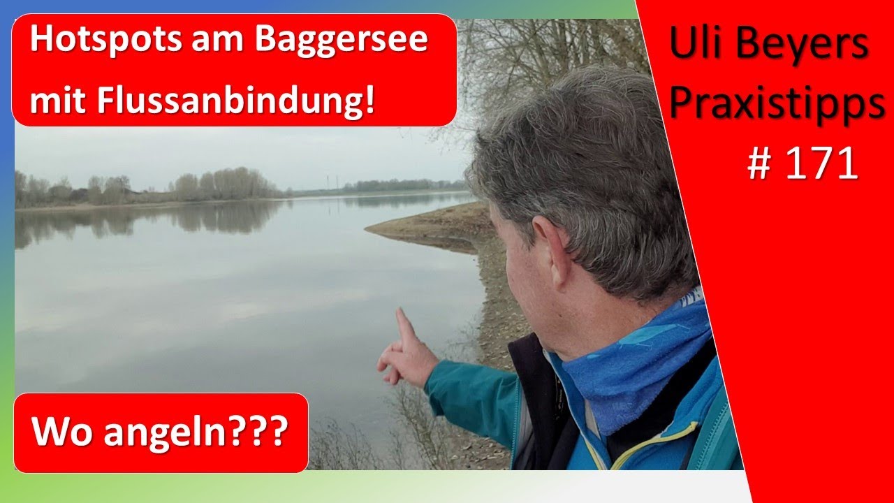 Baggersee-Hotspots: Angeln am unbekannten Baggersee