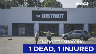 Mann dead, woman injured in shooting in Lafayette