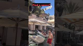 This Vegas Pool Party Was Wild 😳 | Flamingo GO Pool #travel #usatravelvlog#shorts