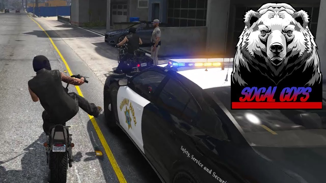SoCal Cops RP - Ep 62 - Biker Mischief! vlogs in spanish
