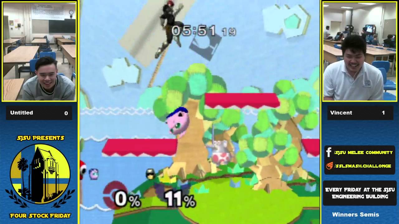 FSF #12 - Untitled (C. Falcon) Vs. Vincent (Jigglypuff) WF - SSBM