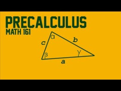 PreCalculus Chapter 8 Sections 1 & 2 [Openstax, Precalclus 2ed.] - YouTube