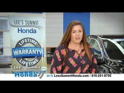 Lifetime Warranty! | Lee's Summit Honda - YouTube