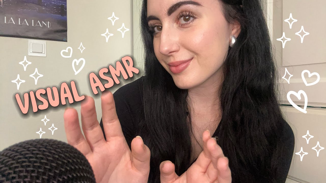 VISUAL ASMR ~ Fast Hand Sounds & Mouth Sounds For Sleep ☆ #asmr - YouTube