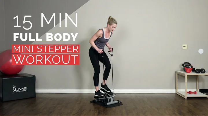 15 Minute Full Body Mini Stepper with Bands Workout
