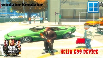 GTA IV On Helio G99 Device Gameplay Winlator Emulator | GTA IV On Helio g99 device 