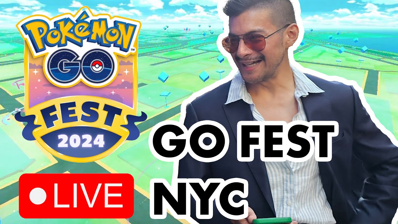 [IRL] Pokémon Go Fest NEW YORK 2024 Live Stream Randall's Island 
