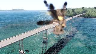 Today, Russian Strategically Important Bridge was Directly Hit by a Ukrainian Himars - Arma 3