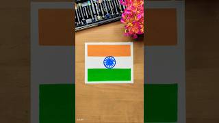 Indian flag Drawing 🇮🇳  | Oil Pastel Art 🎨 #drawing #iluuart