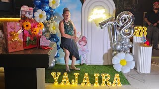 CUMPLEAÑOS DE YAJAIRA LA BAILARINA SALVADOREÑA.