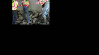 Matrix Riprap Grout Installation