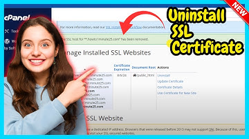 How to Remove/Delete SSL Certificate from cPanel 2025 | Uninstall an SSL Certificate