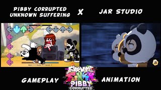 Corrupted “UNKNOWN SUFFERING” But Everyone Sings It | Come Learn With Pibby | GAME x FNF Animation
