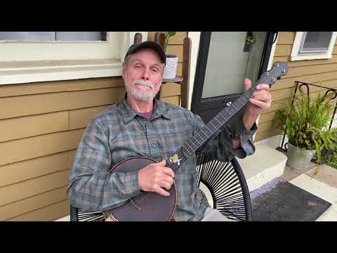 2 Dollar Bill- part one- clawhammer banjo--Carl Jones D-tuning