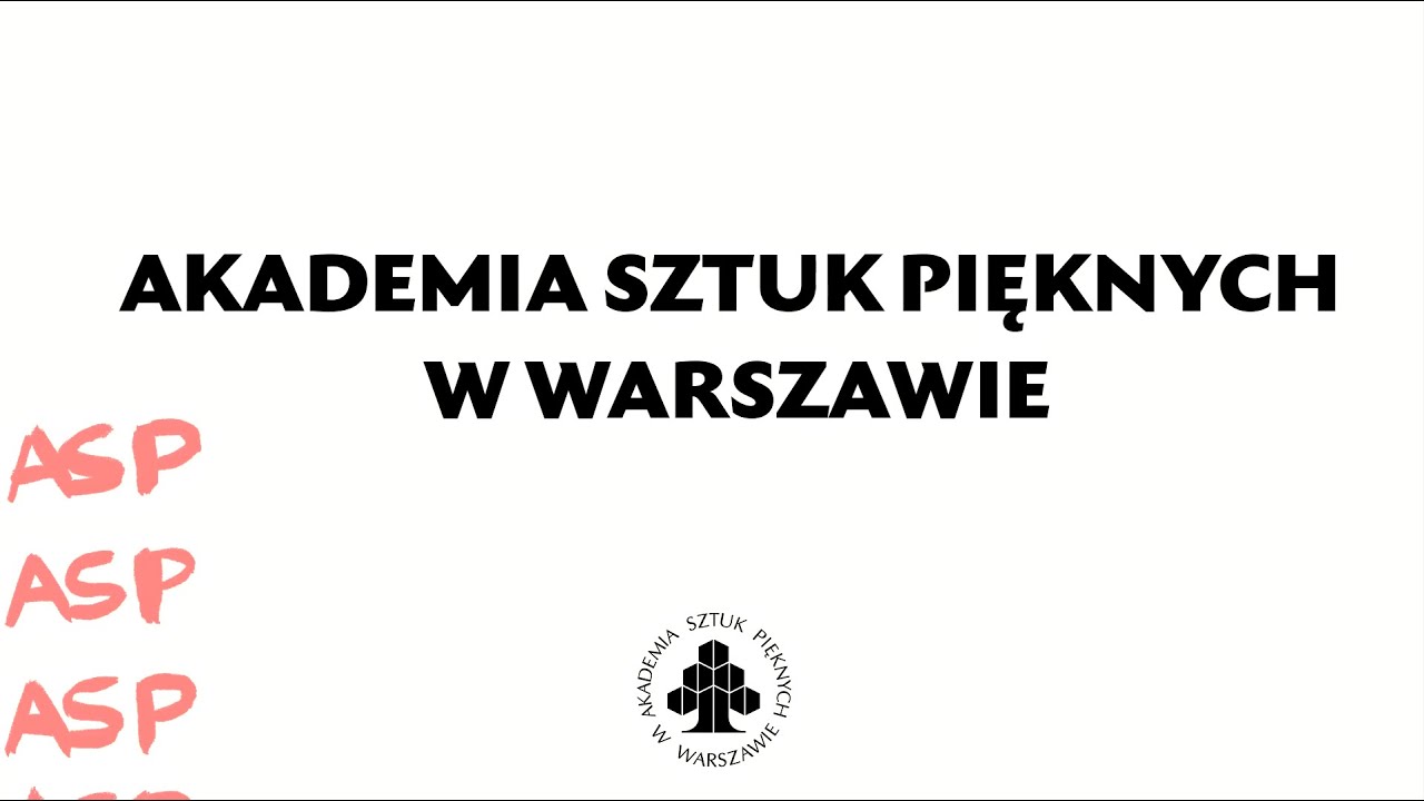 Spacer po Akademii Sztuk Pięknych w Warszawie