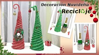 ADORNO NAVIDEÑO CON RECICLAJE/ MANUALIDADES PARA NAVIDAD