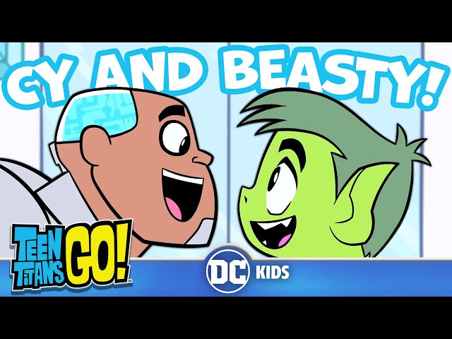 Bromance! 👊 | Teen Titans Go! | @dckids class=