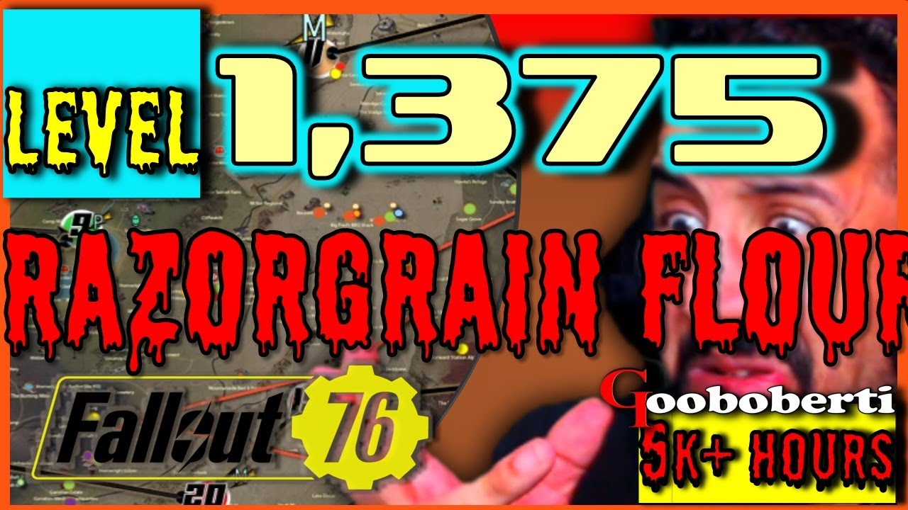 Flour Farm Level 1,375 5.7k hours Fallout 76 The